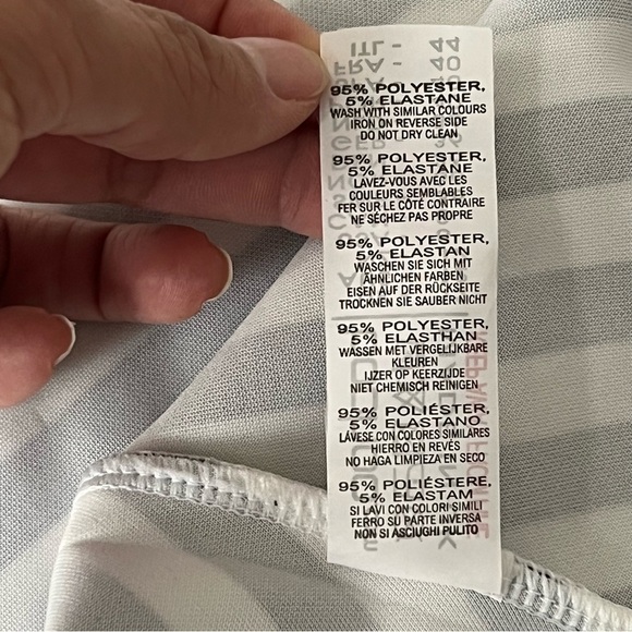 Boohoo Black and White Asymmetrical Tie Front Sundress - Picture 12 of 14